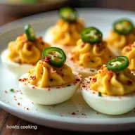 Best Keto Jalapeno Popper Deviled Eggs Recipe