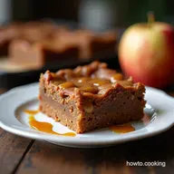 My Secret Fudgy Apple Brownies Sticky Toffee Autumn Baking