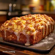 My Easy Amish Apple Fritter Bread The Perfect Fall Sweet Bread Loaf
