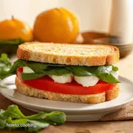 Caprese Sandwich An Italian Taste of Sunshine at Home