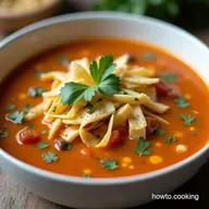 The Ultimate Cozy Crockpot Chicken Tortilla Soup SlowCooked Comfort