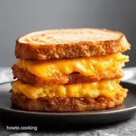 Hangover Hashbrown Sandwich Crispy Cheesy Heaven