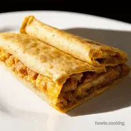 Homemade Mexican Crunch Wrap Supreme Taco Bell but BETTER