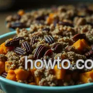 The Ultimate Sweet Potato Casserole Recipe: Pecan Crumble!