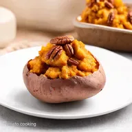 Twice Baked Sweet Potatoes with MaplePecan A Cracking Recipe