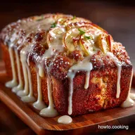 Ultimate Moist Glazed Apple Bread Spices Brown Sugar Vanilla Glaze