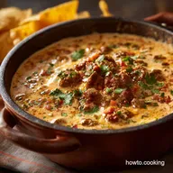 Cowboy Queso: The Ultimate Velvety, Meaty Dip Recipe for a Crowd