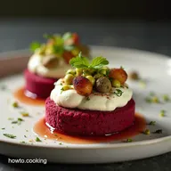 Whipped Feta with Roasted Beets Pistachios Simple Dip Recipe