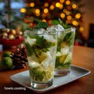 White Christmas Mojitos Perfect Festive Cocktails | Creamy Winter Drink
