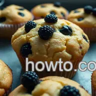 Easy Zesty Lemon Blackberry Muffins: A Family-Approved Recipe