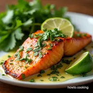 Zesty Cilantro Lime Salmon Oven Baked Ready in 30