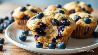 Bake Blueberry Muffins in 35 Minutes recipe card