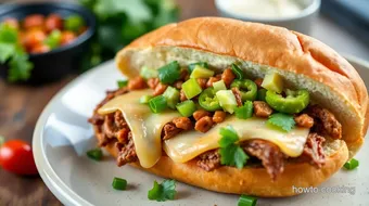 Bake Carnitas Sandwich with Chipotle Mayo