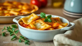 Bake Cheese Ravioli in Delicious Casserole