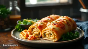 Bake Cheesy Chicken Rolls in 1 Hour