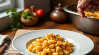 Bake Cheesy Elbow Macaroni - Comfort Food