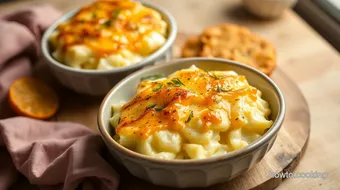 Bake Cheesy Garlic Scalloped Potatoes