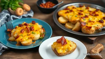 Bake Cheesy Potatoes with Bacon Delight