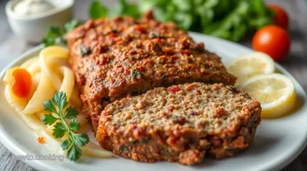 Bake Ground Beef Meatloaf - Comforting and Easy recipe card