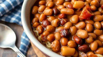 Bake Navy Beans in Sweet Molasses Goodness