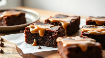 Bake Rolo Brownies with Gooey Caramel