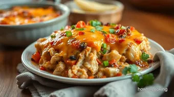 Baked Chicken Casserole with Tex-Mex Flavors