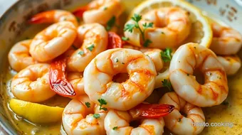 Baked Shrimp with Garlic Butter Delight recipe card