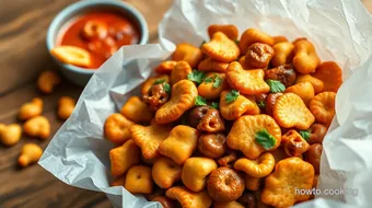 big bag of munchies hot: 7 Fiery, Crispy Party Snacks recipe card