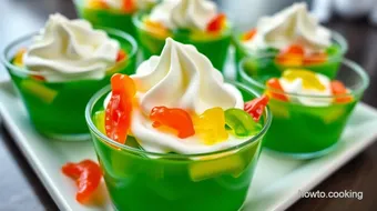 Chill Dino Jello Cups with Fun Gummies recipe card