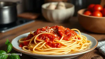 Cook Spaghetti with Marinara Sauce in 20 Min