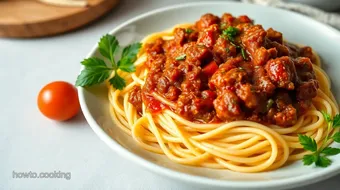 Cook Spaghetti with Savory Meat Sauce