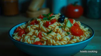 Delightful Rotini Pasta Salad: A Refreshing Summer Favorite recipe card