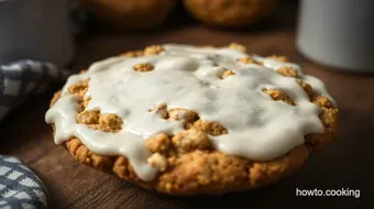 Delicious Frosted Oatmeal Cookies Recipe: Chewy and Irresistibly Sweet! recipe card