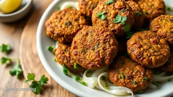 Fry Lupin Falafels for Healthy Snacking recipe card