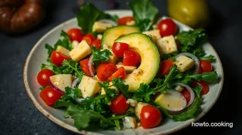 Refreshing Hearts of Palm Salad Recipes: Citrus Vinaigrette Delight recipe card