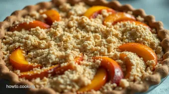 Heavenly Peach Crumb Top Pie: My Secret for Delicious Summer Desserts recipe card