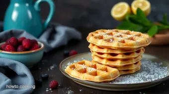 Make Belgian Waffle Cookies in 30 Minutes