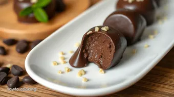 Melted Chocolate Algae Delights in 20 Mins recipe card