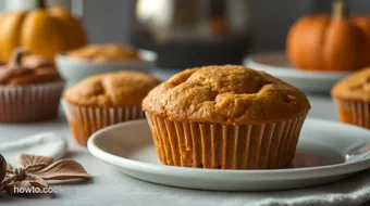 Delicious Pumpkin Cream Cheese Muffins: A Warm Fall Treat recipe card