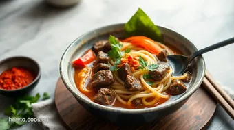 Quick Beef Ramen with Savory Veggies