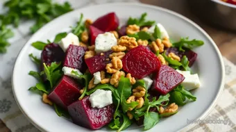 Roasted Beets with Goat Cheese Delight