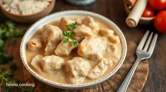 Simmered Chicken Creamy Delight in 30 Min