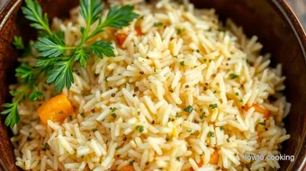 Slow Cooked Rice with Herbs for Comfort