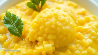 Steam Corn Delightful Bollo in 30 Minutes recipe card