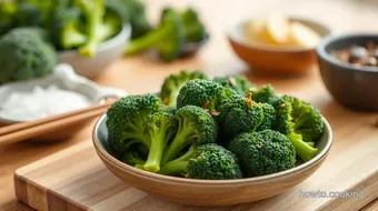 Steam Frozen Broccoli Quick & Nutritious