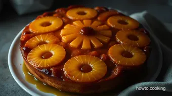 How to Make an Upside Down Pineapple Cake: A Family Favorite Delight recipe card