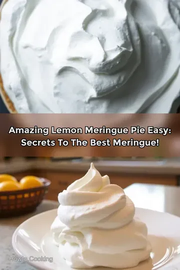 Amazing Lemon Meringue Pie Easy: Secrets to the Best Meringue!