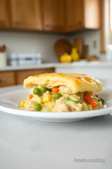 Cheddar Chicken Pot Pie steps