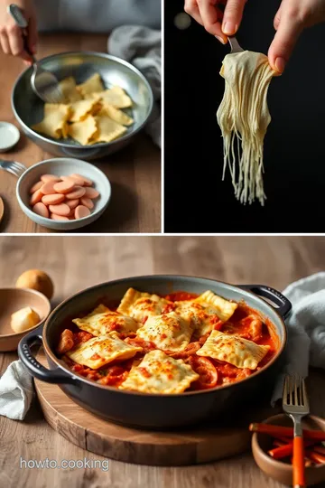 Baked Cheese Ravioli Casserole steps