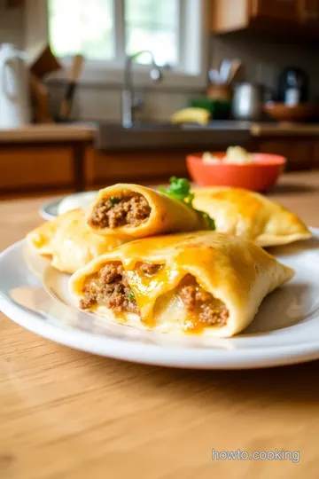 Cheesy Ground Beef Empanadas steps